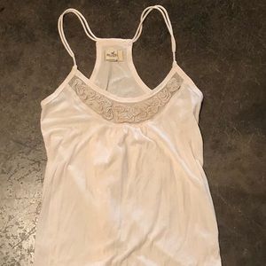 Abercrombie light pink tank top xs